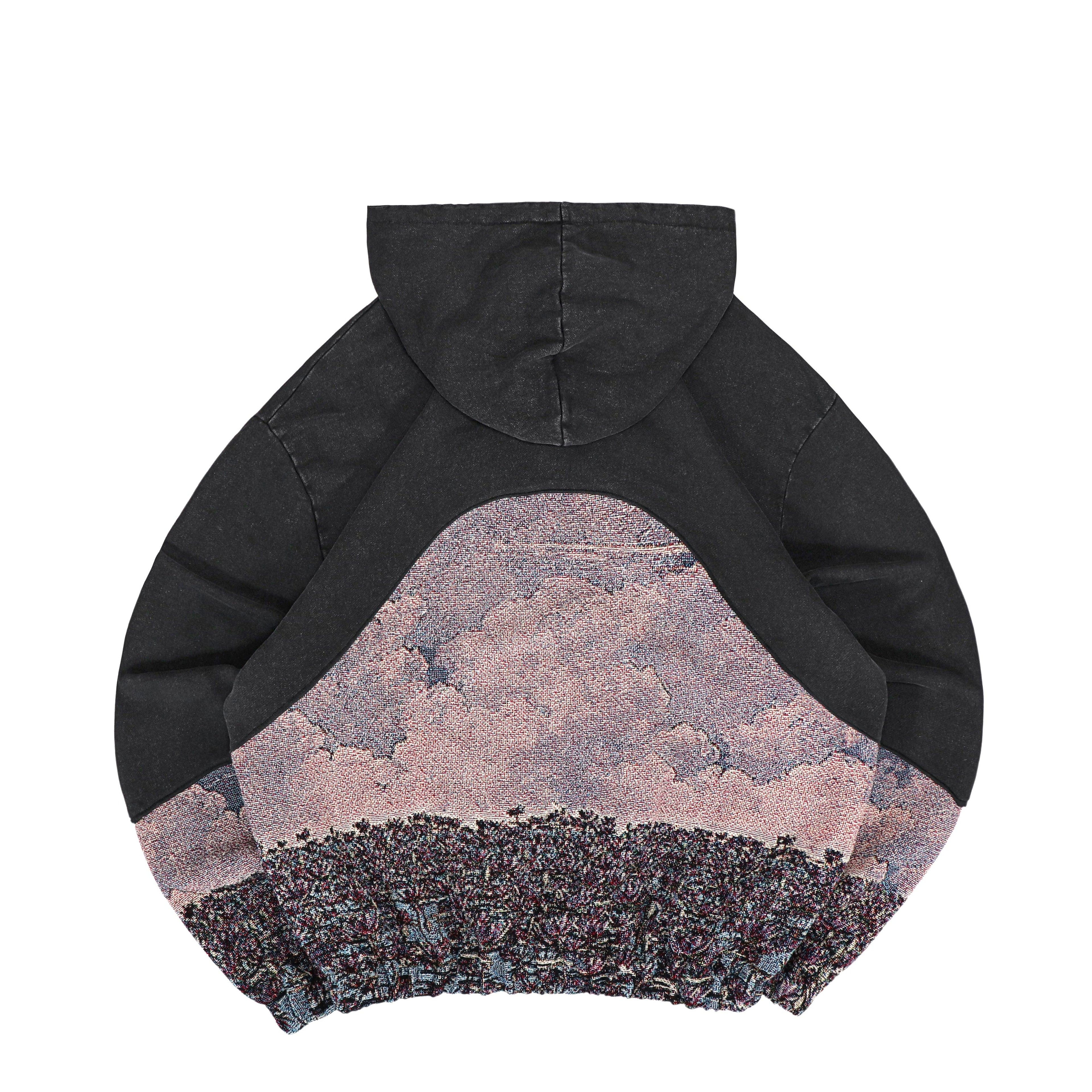 "Skeleton in Peace" Faded Hoodie 1 of 1 (M)